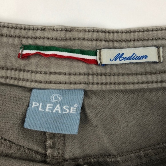 Please Italian Made Skinny Jeans, Size Medium - Picture 3 of 7